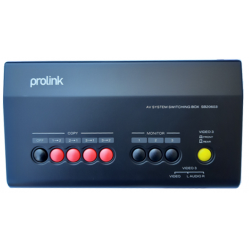 PROLINK SB20603 AV BOX άριστης ποιότητας επιλογέας ήχου εικόνας RCA φις 3ων θέσεων